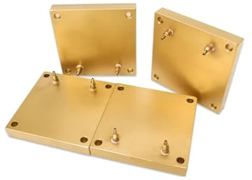 Riscaldatori Piastra riscaldante quadrata in rame fuso ad alta temperatura Riscaldatore a fascia elettrico Tappetino for pressa for pannelli Macchina for estrusione e laminazione(89x19mm 450W)