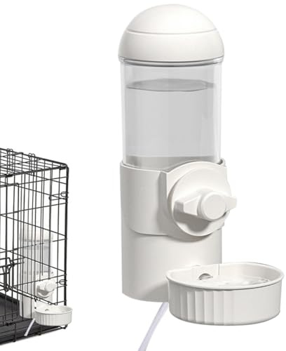 Uppvärmd vattenskål för | Termostatisk hamster dricktillbehör – hamsterbur vattenkar | för djurägare i kallt väder för garage terrass kennel kattpension