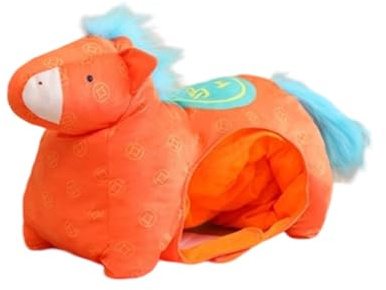 Gorro de Caballo Gorro De Peluche De Dibujos Animados Con Orejas