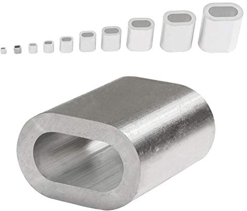 DEMA Aluminium Pressklemmen 2 mm (100 Stück)