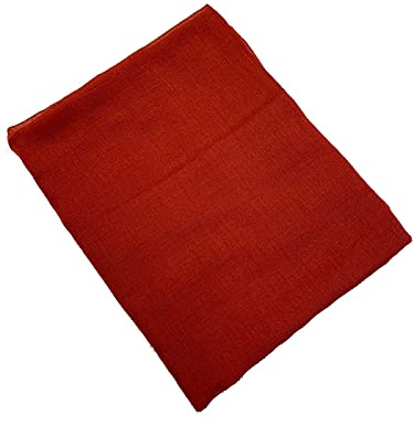 Shoes Lane Ladies Fashion Big Large Maxi Long Wide Plain Viscose Scarf Hijab Shawl Wrap Sarong (Red)