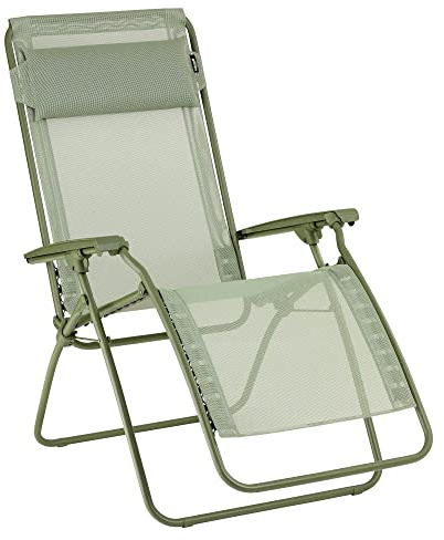 Lafuma MOBILIER - Zero-Gravity-Relaxliege-Garten - RClip - Batyline® Iso - Grün Moss LFM5169_9874-5 Jahre Garantie