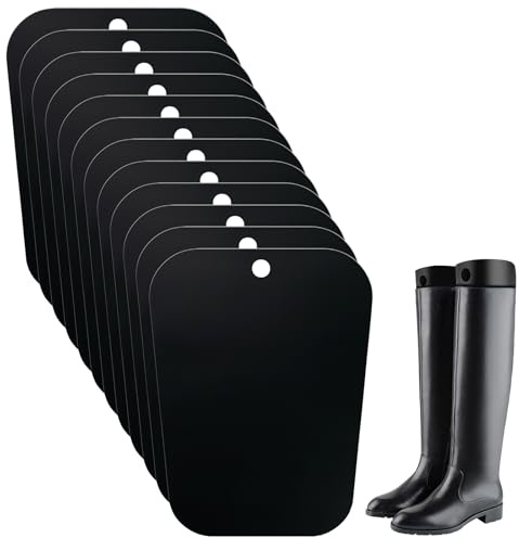 Luxdecor 12 Pieces (6 Pairs) 10/12/14/16in Boot Shaper Boots Form Inserts Boot Stand Support Holder for Women and Men Organizer