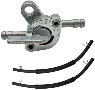 YGQ 6 mm bensinkran strömbrytare bränsletanskran avstängningsventil Inline petrol Tap Universal för Baja Nini Pit Quad Dirt Bike ATV Dirt Super Pocket Mini Bike Go Kart motorcykel Tao 50 70cc 110cc