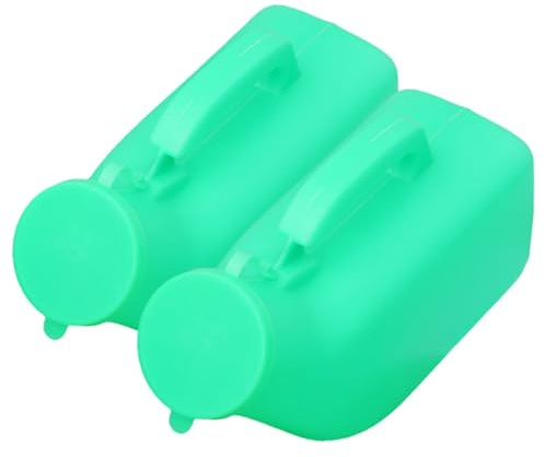 VALICLUD 2 pièces Urinoirs Portables Hommes Réutilisables Plastique Épais Bouteilles Urine Durables pour Voyage Camping et Soins à Domicile Couleur Aléatoire Couleur Aléatoire
