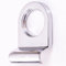 Chrome Door Cylinder Pull - Smooth Night Latch Keyhole Lock Cover