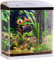 Sweetypet Mini Aquarium Set: Nano-Aquarium-Komplett-Set mit LED-Beleuchtung, Pumpe und Filter, 25 l (Nano Becken, Nanobecken, Kleines Komplettset)