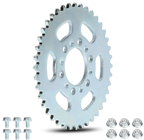 FVRITO Piñón de cadena de transmisión trasera de 40 dientes #35 para Motovox MBX10 MBX11 Monster Moto 80cc Coleman CT100U Trail CK100 Baja Doodle Bug DB30 Taotao GK80 Mini Bike Go Kart Drift Trike