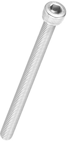 Kozelo 10 Stück Zylinderschrauben mit Innensechskant - [M5-0,8 x 70mm] 304 Edelstahl Vollgewinde Allen Innensechskant Antrieb für Elektromotor 3D-Druck Lüfter Motorenaustausch, Silber