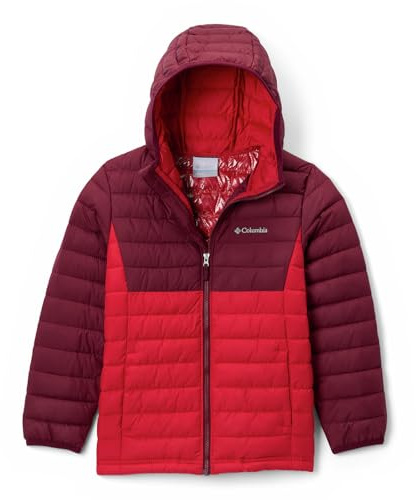 Columbia Powder Lite 2 - Piumino con cappuccio da ragazzo (confezione da 1)