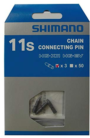 Shimano CN-9000 Lot de 3 Rivets de chaîne 11 Vitesses