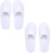 kuou 2 Pairs Disposable Hotel Slippers, Closed Toe Spa Slippers for Party Guest Travel Home Hotel Use