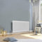 WarmeHaus 600x1190mm Horizontal Traditional 3 Column White Cast Iron Style Radiator Central Heating