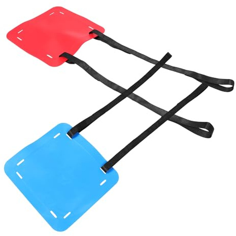ROMISBABA Bersaglio per Allenamento Calcio con Cinturini Regolabili Set 2 Pezzi per Precisione Tiro Porta Attrezzatura per Esercizi Calcio Hockey e Lacrosse Pannelli Bersaglio per