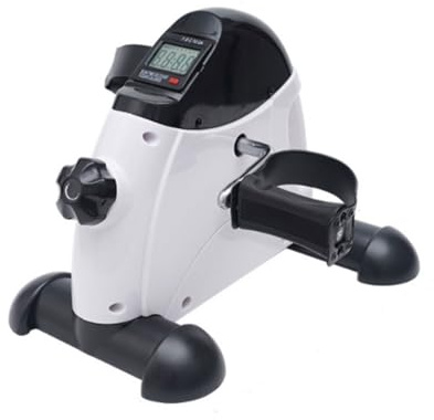 Lättvikt Inomhuscykel under skrivbord Bike Pedal Motioner | Hopfällbar Peddler med LCD-skärm for hem/kontor