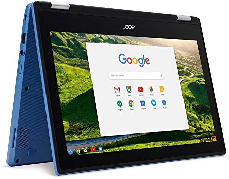 Acer Chromebook R11 CB5-132T-C67Q Touch Screen Chromebook with Intel Celeron N3060 Processor, 11.6 IPS Multitouch Screen 4GB Memory, 32GB SSD and Google Chrome OS