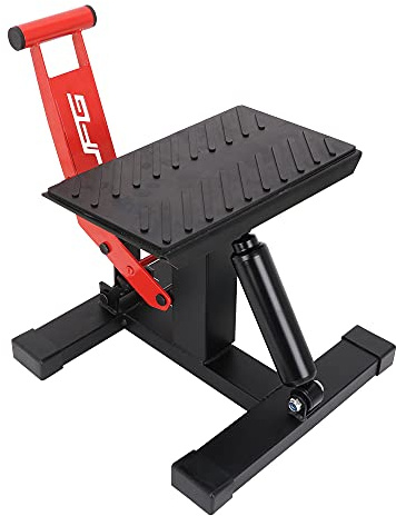 Motorcycle Jack Dirt Bike Stand Lift - Adjustable Hydraulic Lift Save Effort Hoist Table Height Lifting Stand