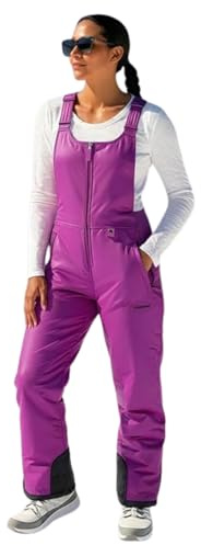 Arctix Women's Essential Insulated Bib Overalls, Amethyst, Medium Tall