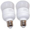 LEDLUX LC2711W 2 Pezzi Lampade Antizanzare LED E27 Repellente Zanzara 11W 3 in 1 per Interno e Esterno
