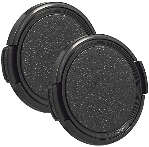 Objektivdeckel zum Aufstecken für Leica Elmarit-M 28 mm f/2.8 ASPH, Summicron-M 35 mm f/2 ASPH, Fire Rock 39 mm Objektiv mit Zentralverriegelung für Fujinon XF 27 mm f/2.8 R WR Objektiv-2 Packs