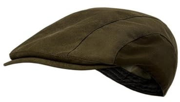 Deerhunter Eagle Flat Cap Tarmac Green