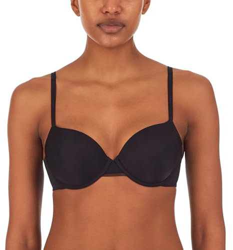 DKNY Damen Litewear Spacer T-Shirt-BH, Schwarz, 70A
