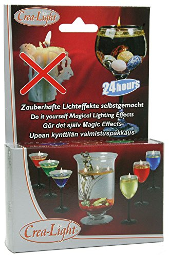 Mannibest Kerzen Selber Machen Set - Schwimmliche Schwimmkerzen für Adventskranz Deko - Inklusive 5 Schwimmern, Kerzendocht & Farbe - Floating Candles für magisches Ambiente