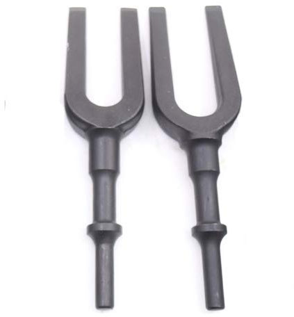 Pneumatic Ball Press & U Joint Joint Auto Repair Tool Remover Flat Point Chisel Air Hammer Breaker Bits Pneumatic Separating Fork