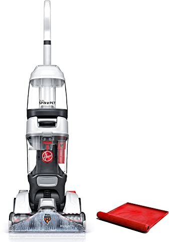 Hoover Dual Spin Pet+ Upright Carpet Cleaner Machine with Storage Mat