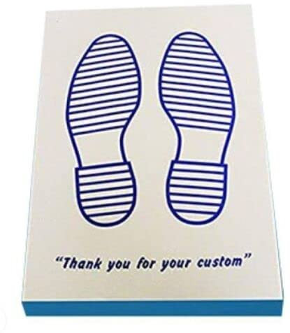 JOVS Disposable Paper Floor Mats Car Valeting Mechanics Car Sales 200 Pack