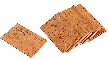 ibasenice 10pcs Saxophone Neck Cork Sheets Replacement Cork for Alto Soprano Tenor Instruments Compressible Joint for Optimal Performance