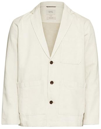 camel active Men's Casual Blazer, Beige, M