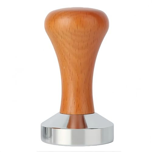 Zhenghebuy Tamper,51mm Presse à Café,Tamper Café Espresso Tamper à Café en Acier Inoxydable, Tasseur Presse à Café pour Amateurs de Café pour Maison,Bureau,Bar,Café