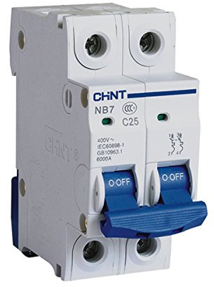 Interruptor automático magnetotérmico EBG - 2P - 20A