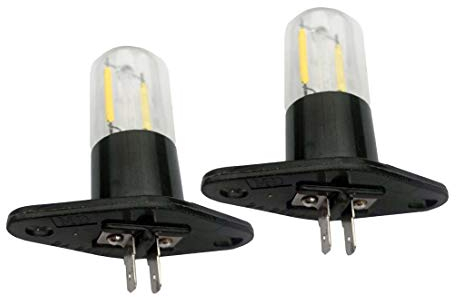 QLEE Bombilla Led Z187 Horno De Microondas Bombilla Recta T170 Bombilla De Filamento 240v 1.5w LáMpara Equivalente 20w Para Lg Sharp Midea Refrigerador Alcance Luz De Campana