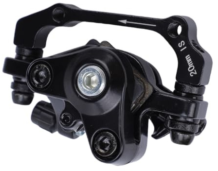 VGEBY Universeller Fahrrad Scheibenbremssattel, Vorder- und Hinterrad Bremsklemme aus Metall, Mountainbike Bremskomponente mit Befestigungsschrauben