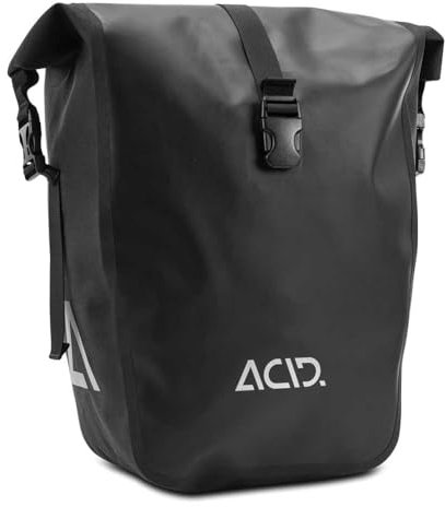 acid Travlr Pure 15 Fahrrad Gepäckträgertasche schwarz