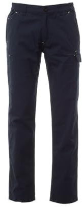Pantaloni da Lavoro Elasticizzati Estivi (M, Blue Navy)