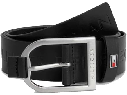 Tommy Hilfiger Veganer Gürtel mit Schnalle Desert Sky FS 2023, Größe:90cm