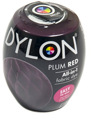 Dylon Maschine Dye Pod Box von 3 Pflaume rot