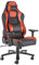 X-Rocker Agility Gaming Chair, Computer Chair with Headrest and Lumbar Support, Height Adjustable Gaming Chair with Swivel Seat for Office Home Working, Faux Leather & Adjustable Ergonomics - RED