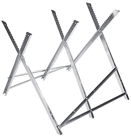RONGJJ Sierra Plegable Tronco De Caballo Sierra Plegable Soporte De Caballo Caballete De Motosierra De Corte De Madera 150 Kg De Capacidad para El Taller En Casa