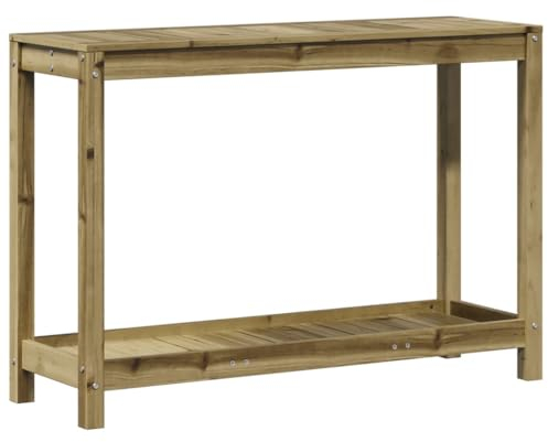 vidaXL Pflanztisch mit Ablage 108x35x75 cm Imprägniertes Kiefernholz