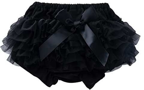 Toddler Summer Dress Newborn Infant Baby Girls Boys Bow Tie Solid Spring Summer Shorts PP Pants Bloomers Triangle Shorts Covers Clothes Boho Baby Girl Clothes (Black, 6-12 Months)