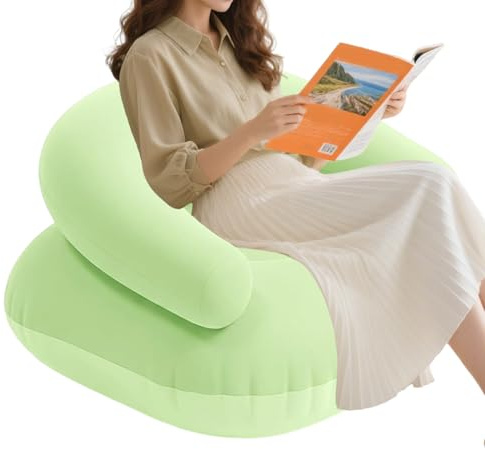 Genérico Sofá Hinchable De Aire | Silla de inflado rápido con Forma de Letra U | Sillón Inflable para Acampar | para el Patio, la Playa, en el Aparcamiento, Festivales de música, Descanso y Lectura