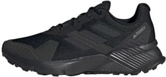 adidas herr Terrex Soulstride Trail Running Shoes, Core Black/Carbon/Grey Six, 42 EU