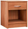 Casaria® Comodino Camera da Letto 50x40x35cm Comodini con Cassetto Ripiano Tavolino da Notte Comò da Letto Comodini Tavolino con Cassetto Ciliegio