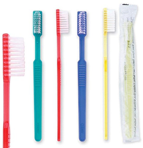 144 Prepasted Disposable Toothbrushes | Pre-Pasted Soft Bristle Tooth Brush for Dental Care & Oral Hygiene | Individually Wrapped Toothbrush Pack Airbnb Gifts | No Water Needed, Paste Made in USA.