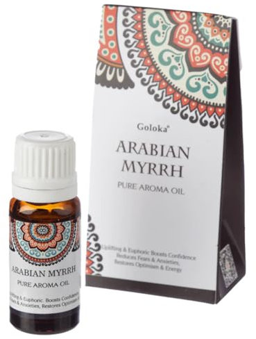 ESENCIA PURA MIRRA DE ARABIA 10 ML (1 BOTELLA DE CRISTAL) PARA LA PROTECCION Y MEDITACION
