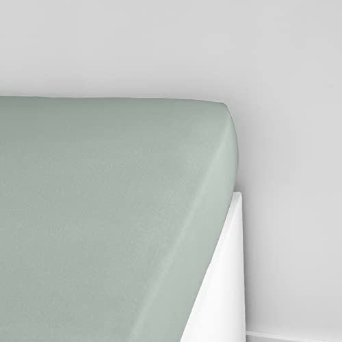 Påslakan 140 x 190 cm 2 personer jersey uni essentiell Celadon